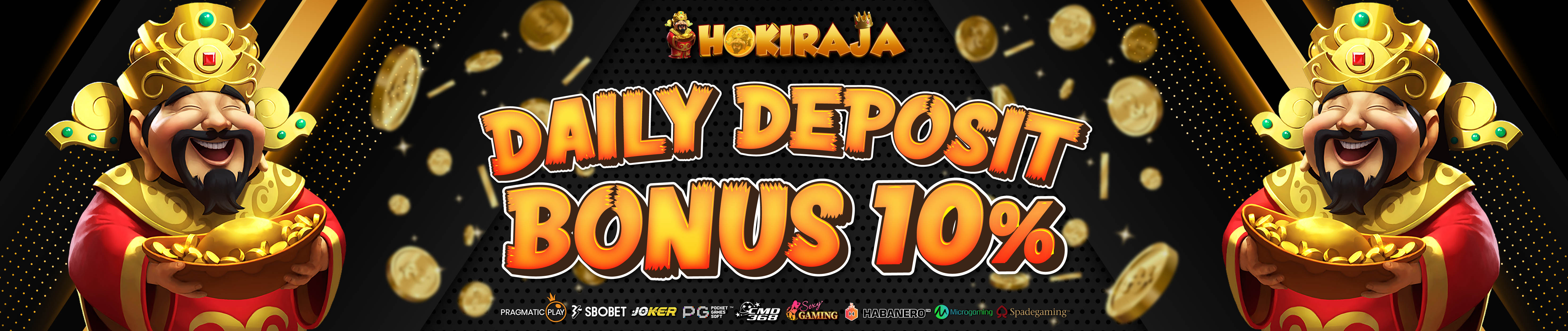 DAILY BONUS DEPOSIT 10%